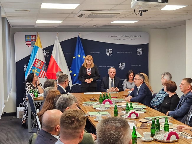 Wystąpienie Członka Zarządu Woj. Świętokrzyskiego Pani Anita Koniusz